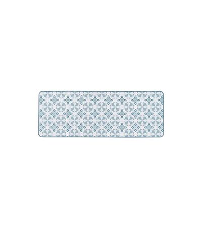 Tapis Déco Imprimé Joan 45x120cm Bleu