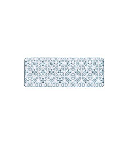 Tapis Déco Imprimé Joan 45x120cm Bleu