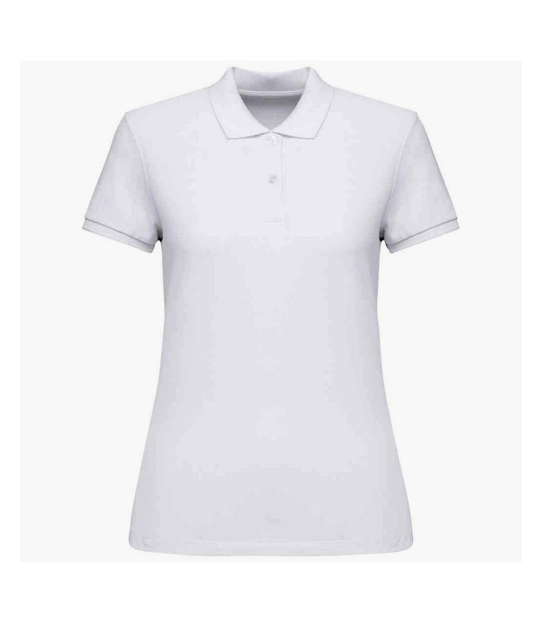 Polo femme blanc Native Spirit