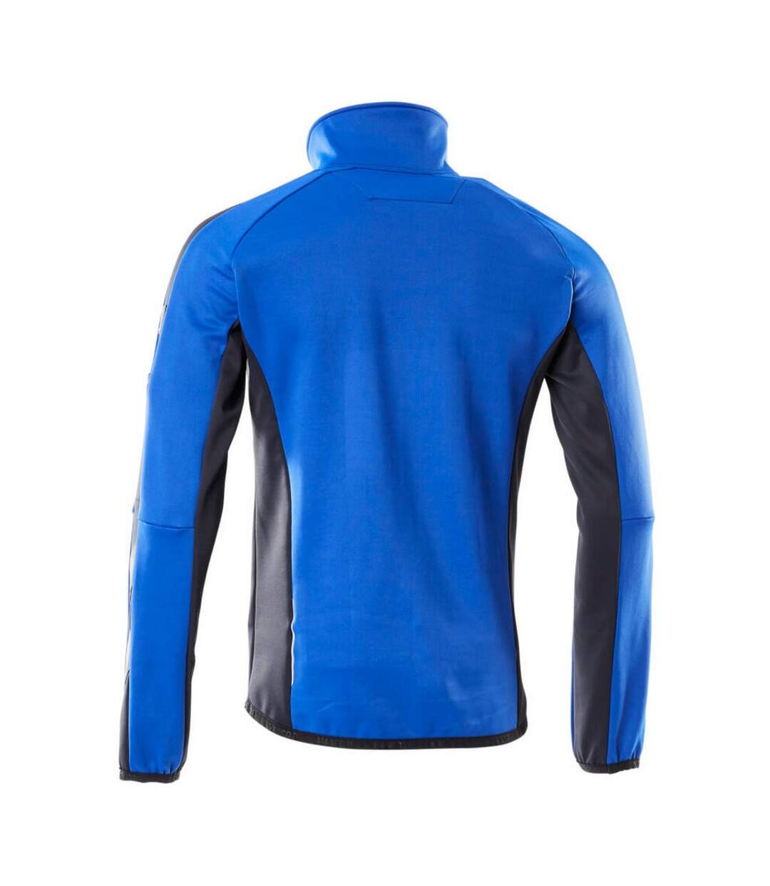 Mens Unique Fleece Jacket Royal Blue Dark Navy Mascot-2