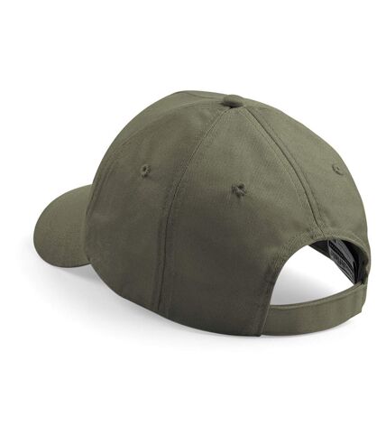 Casquette de baseball 100% coton adulte unisexe olive Beechfield