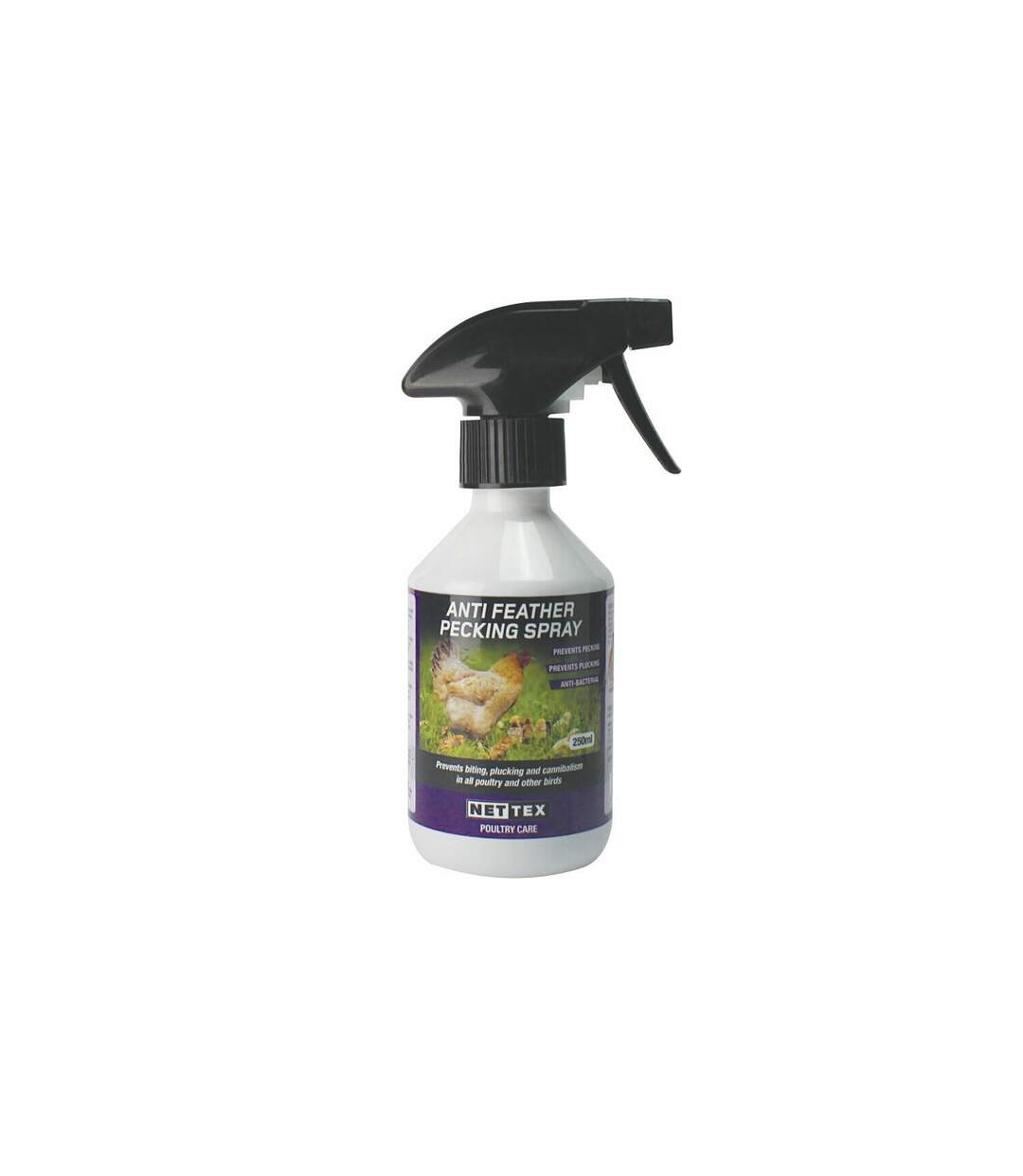 Anti feather pecking spray 250ml white/black Nettex-1