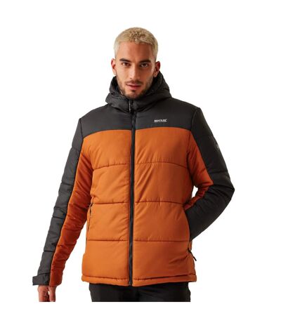Mens Nevado Vii Insulated Padded Jacket Burnt Copper Ash Regatta