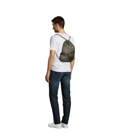 Sac De Sport Urban Taille Unique Vert Kaki Marron SOLS