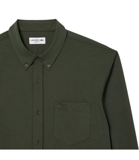 Chemise Manches Longues Homme Vert Lacoste