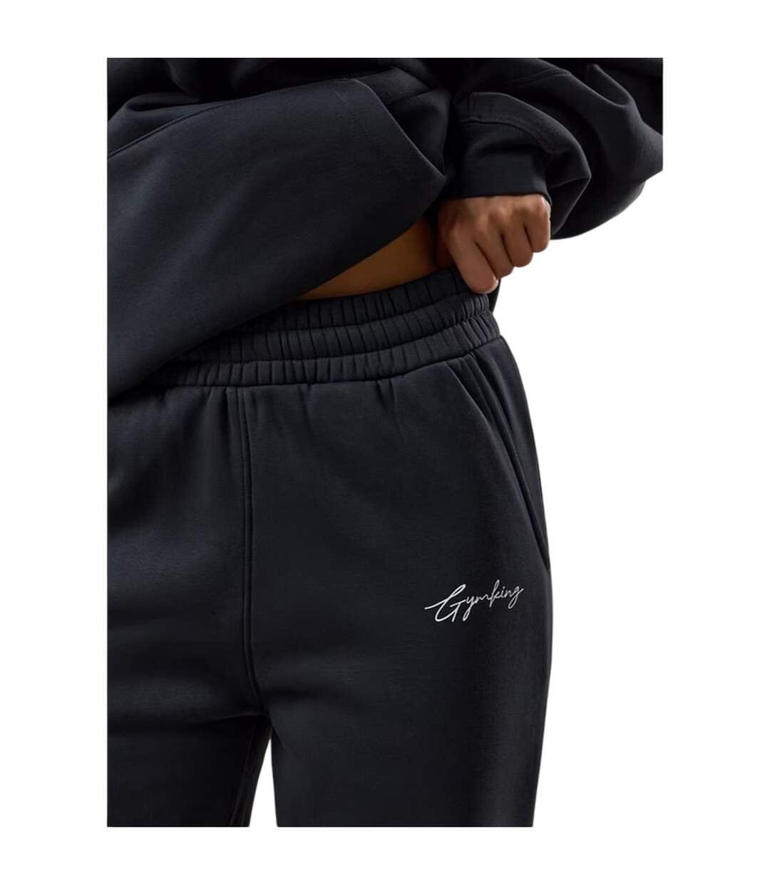 Pantalon De Jogging Femme Bleu Nuit Gym King-4