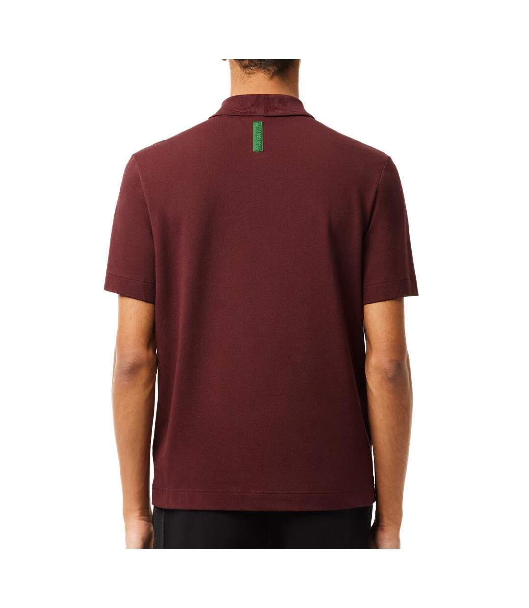 Polo bordeaux homme lacoste movement floride-2