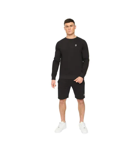 Sweat Cresswill Homme Noir Crosshatch