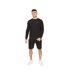 Sweat Cresswill Homme Noir Crosshatch-2