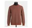 Pull Jacquard MAYFLOWER RH077T - Maille 30% laine Orange Tomette & Acier : confort et style-3