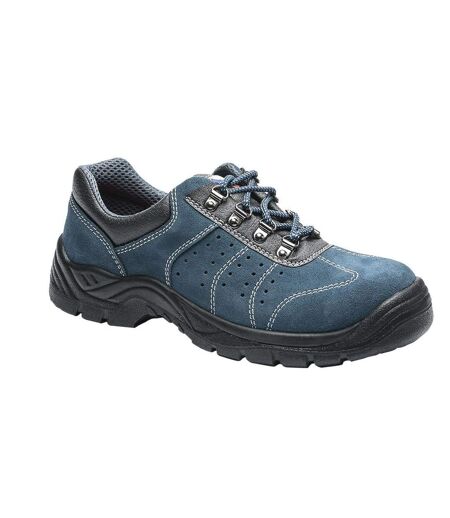 Portwest Mens Steelite Perforated Suede Safety Trainers (Blue) - UTPW324
