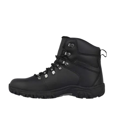 Chaussures Montantes De Marche Homme Noir Gelert
