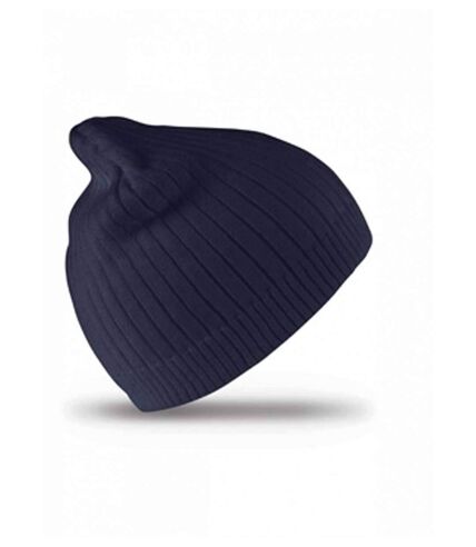 Bonnet coton doublé - RC074X - bleu marine