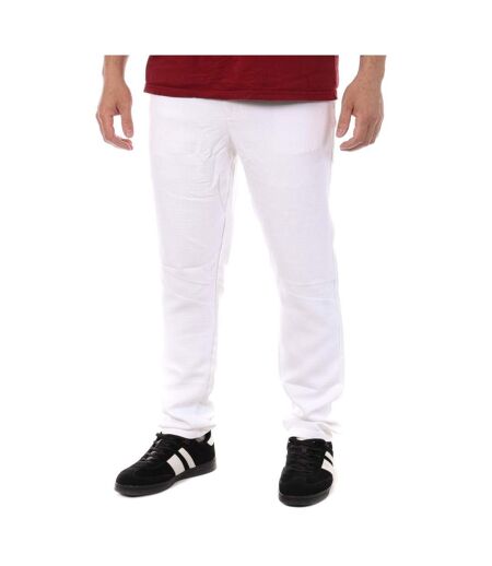 Pantalon toile blanc homme rms26 5690 - 3xl