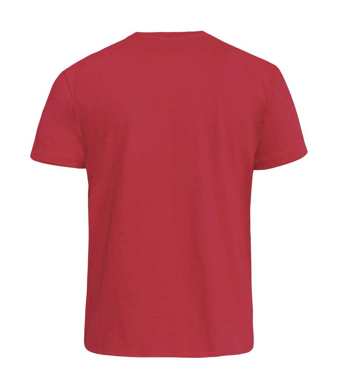 Duke Mens Signature 2 King Size Cotton V Neck T-Shirt (Red) - UTDC184-2