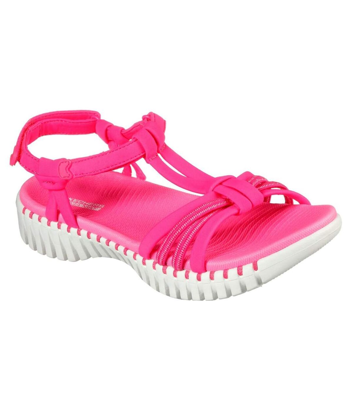 Skechers Womens/Ladies Go Walk Smart Good Lookin Summer Sandals (Pink) - UTFS7947