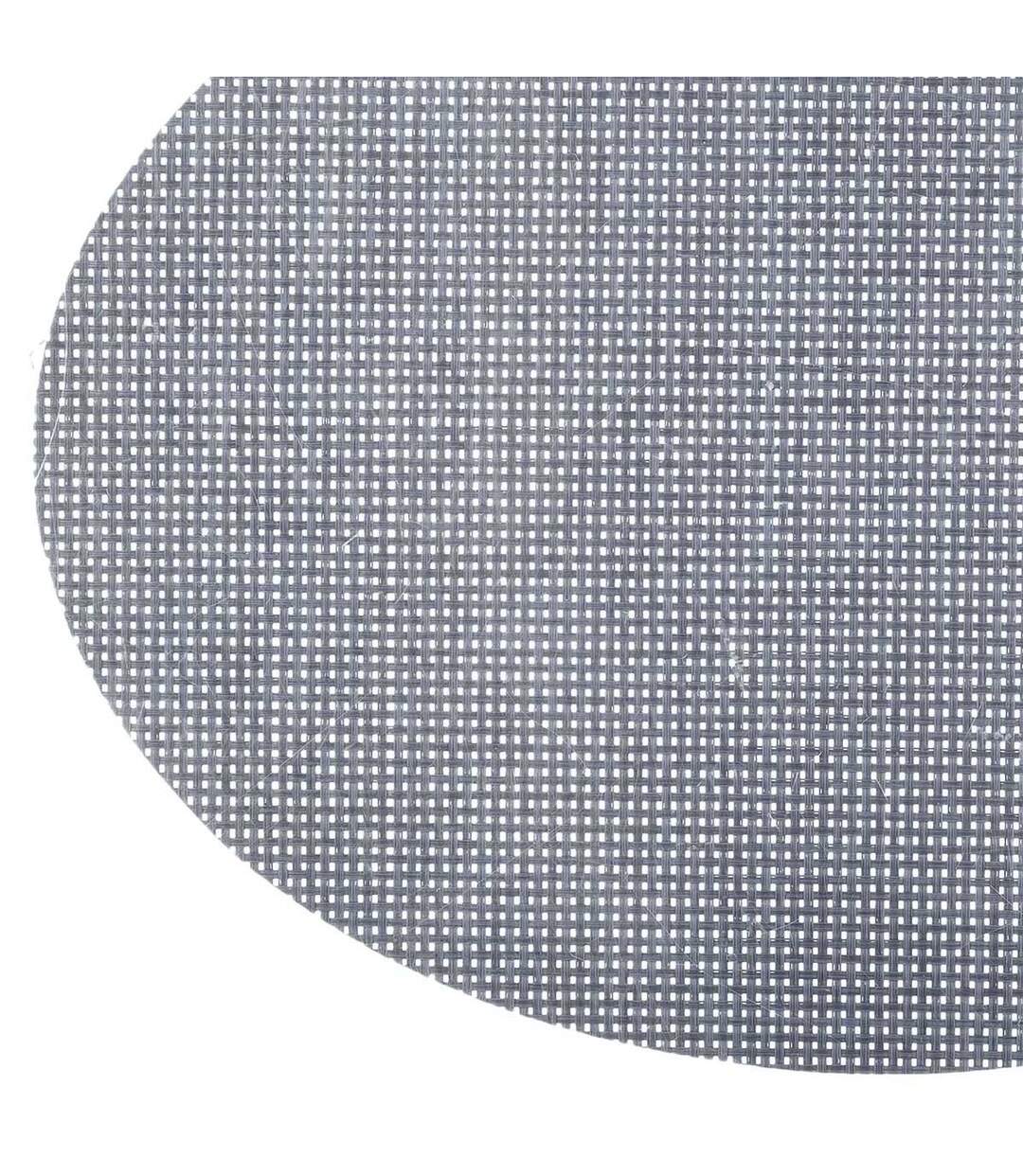 Set de Table Ovale Maoli 35x48cm Gris Bleu-2