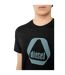 T-shirt Motif/style Logo Triangulaire Homme Noir Diesel-4