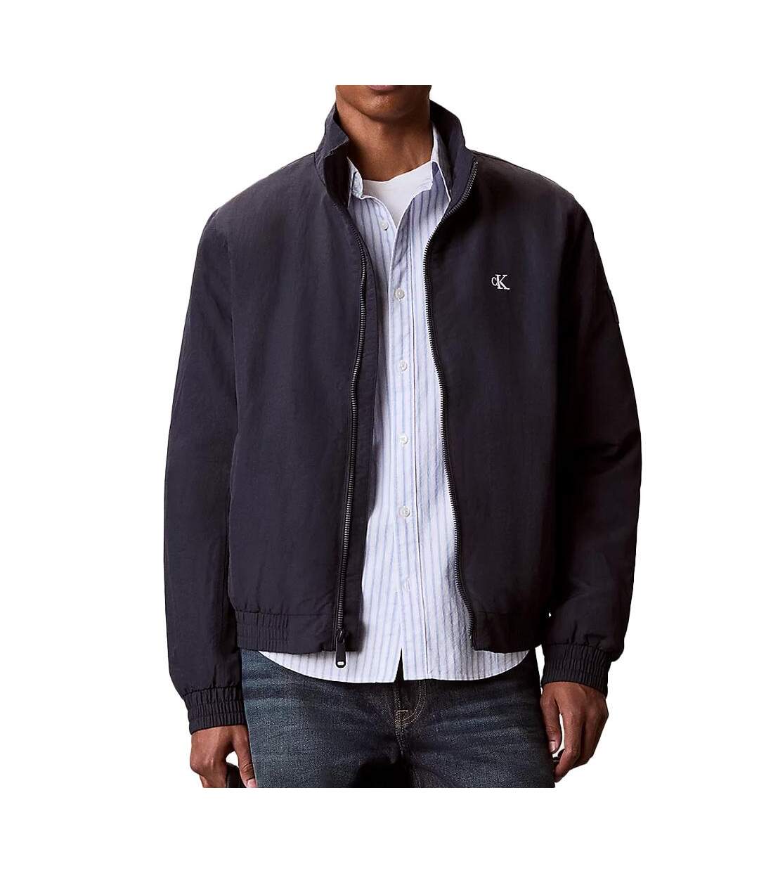 Veste noire homme calvin klein jeans paddedss-1