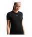 Womens/ladies One T-shirt Black White Nike-3