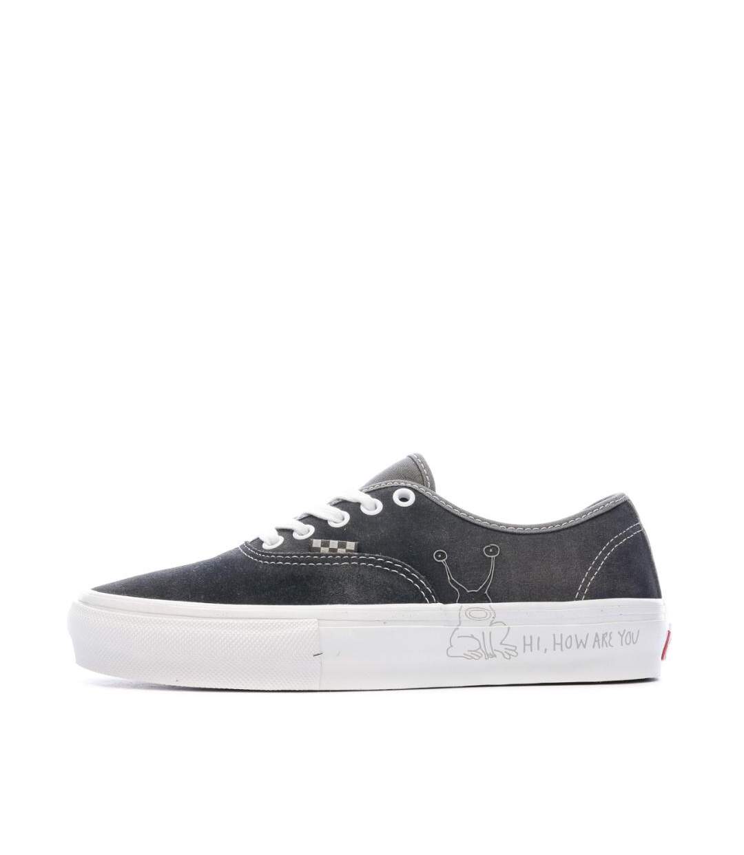 Basket grises homme vans raven-1