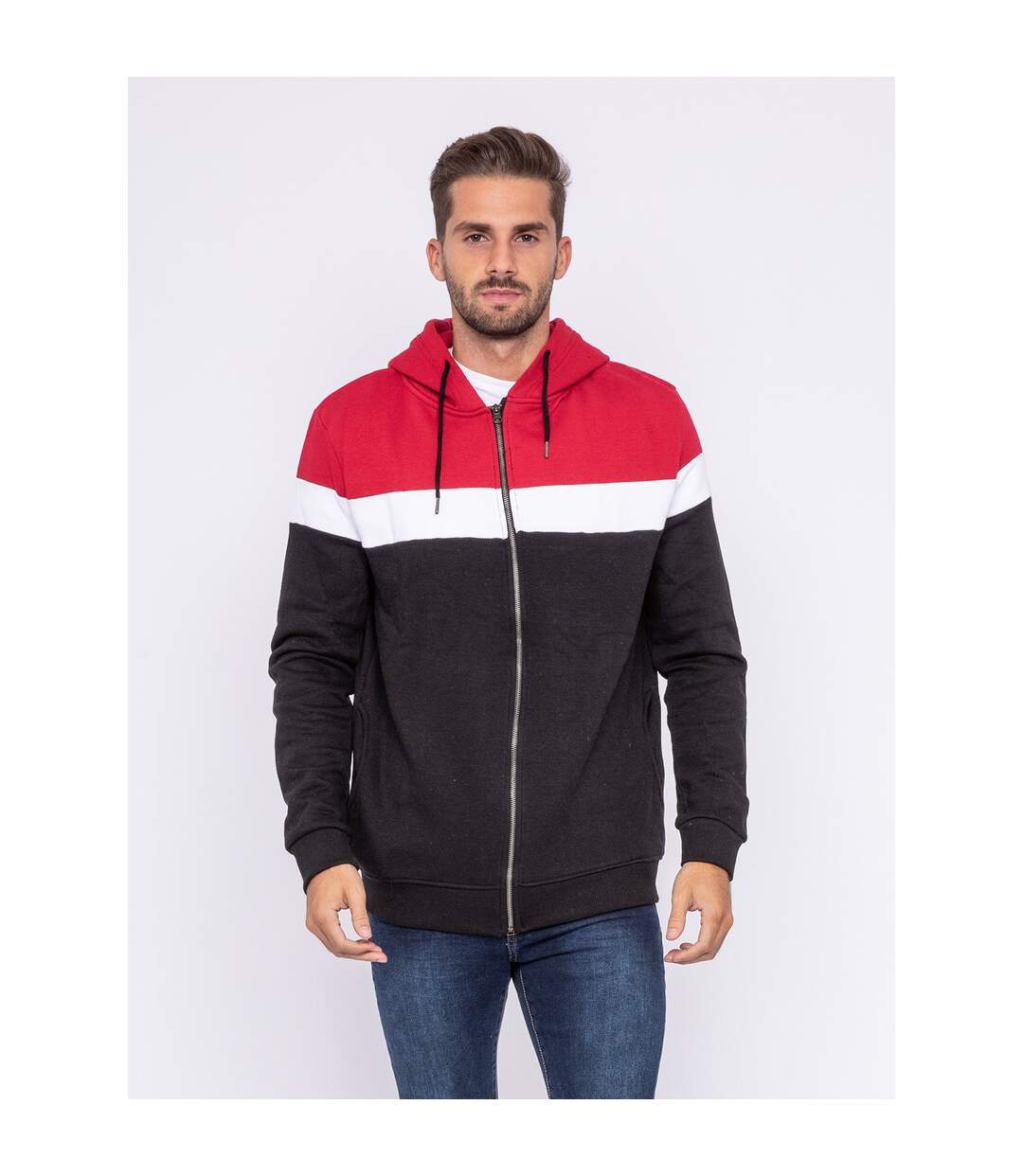 Sweat zippé capuche WUSTOK-1