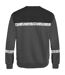 Mens Progression Hi-vis Sweatshirt Grey Black Projob-2