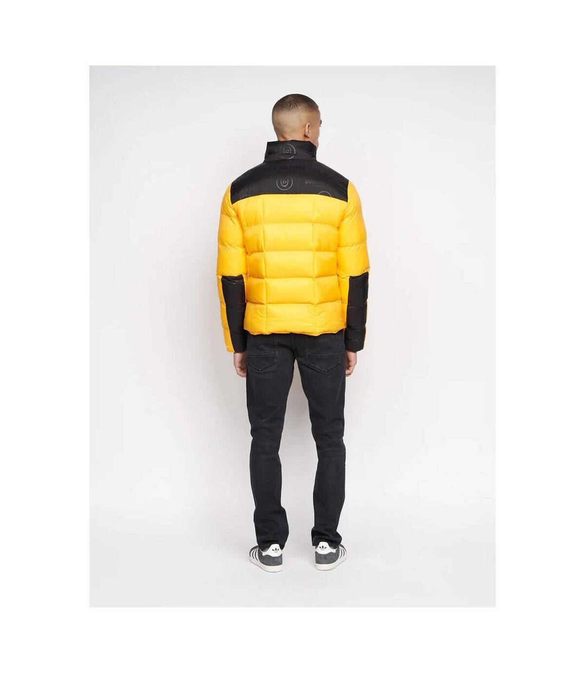 Duck and Cover Mens Synflax Puffer Jacket (Yellow)