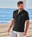 Pack of 5 Men's Printed Polo Shirts - Short Sleeves