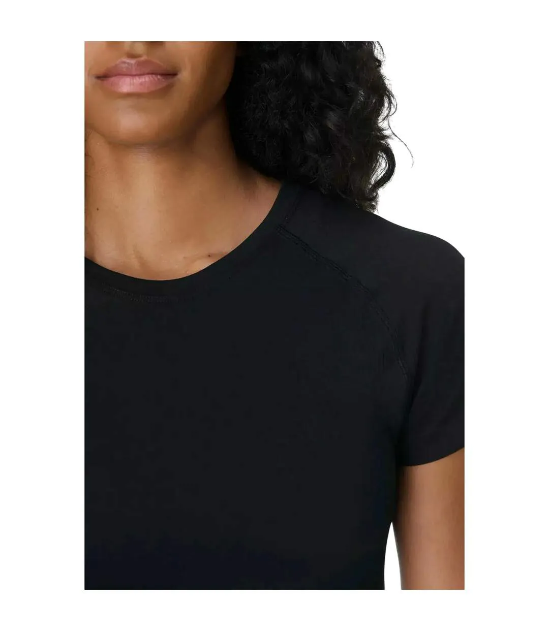 T-shirt Entraînement Athlete Femme Noir Sweaty Betty-4