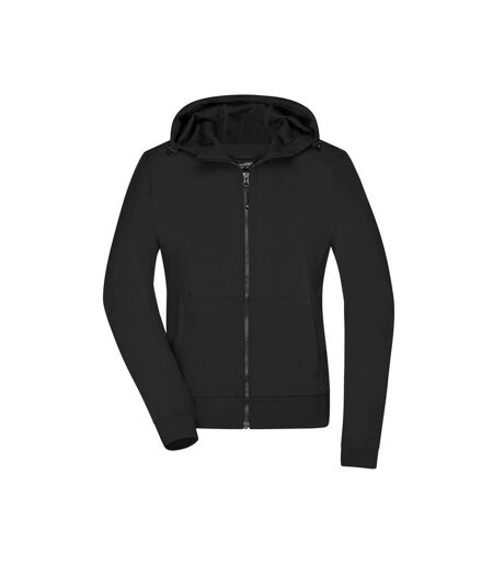 Veste Softshell Femme Noir James And Nicholson