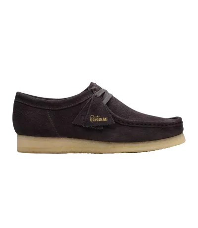Chaussures Bateau Wallabee Homme Marron Clarks Originals