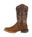 Womens/ladies Lady Rebel Pro Full Grain Leather Cowboy Boots Distressed Cognac Durango-4
