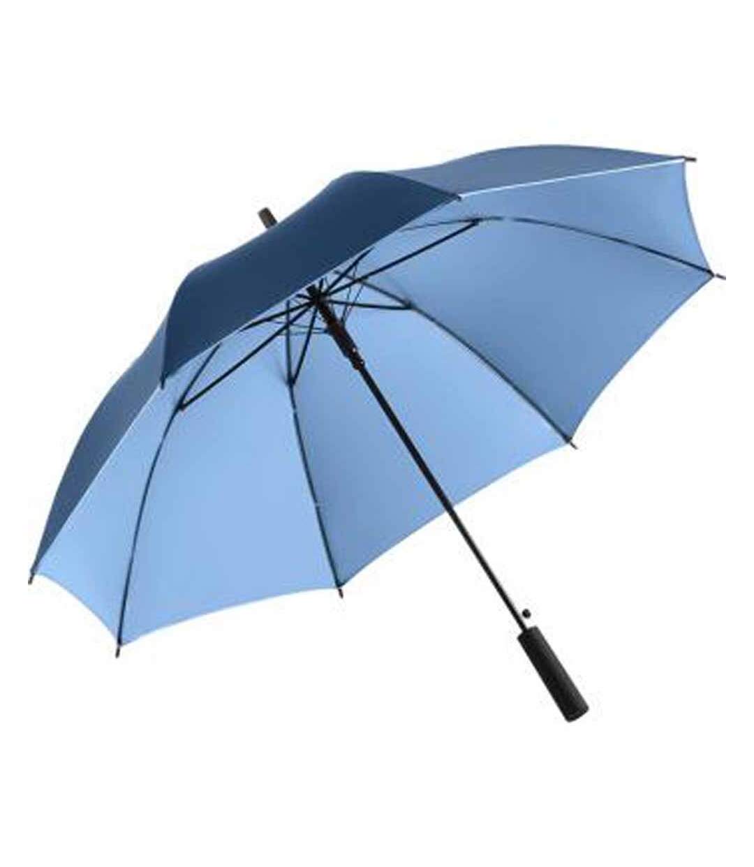 Parapluie standard 2 couleurs double face - FP1159 - bleu marine - bleu clair-2