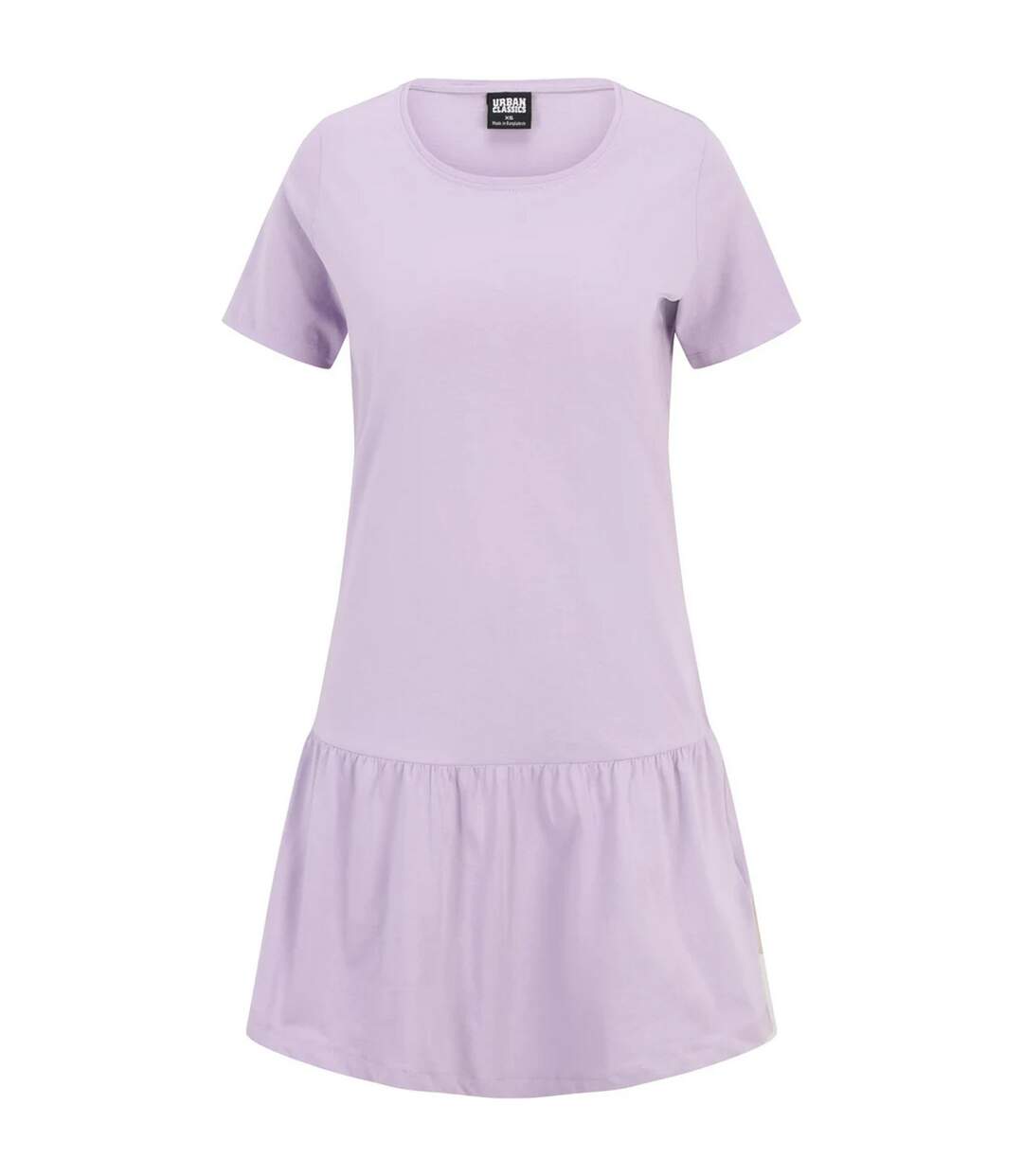 Robe T-shirt Valance Femme Lilas Urban Classics-1