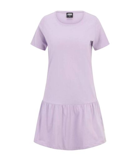 Robe T-shirt Valance Femme Lilas Urban Classics