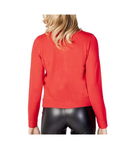 Pull de Noël Rouge Femme Only Xmas Winter