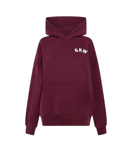 Sweat À Capuche Femme Pourpre Gym King