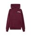 Sweat À Capuche Femme Pourpre Gym King-1