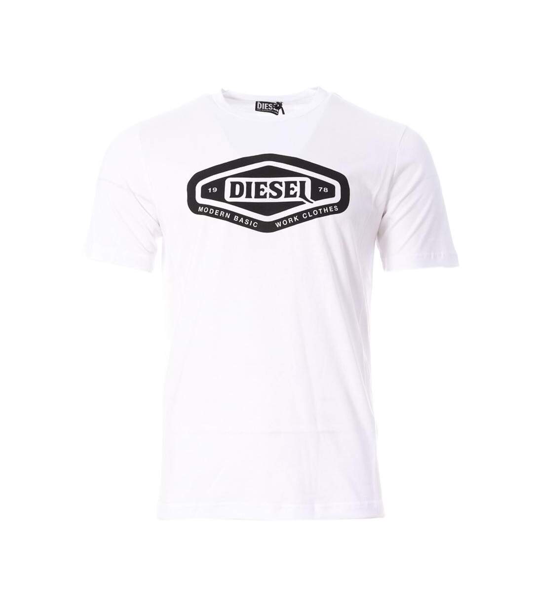 T-Shirt blanc homme diesel rphax - 3xl-1
