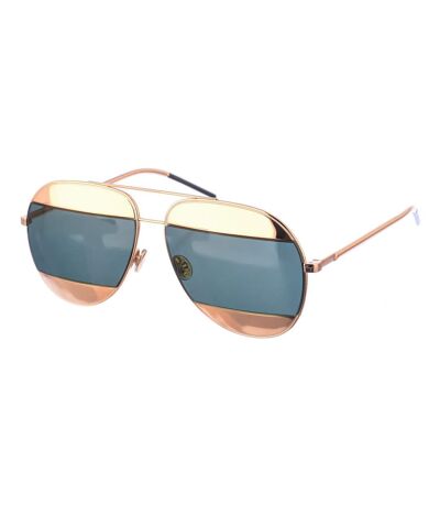 SPLIT1 DIOR women's aviator-shaped metal sunglasses