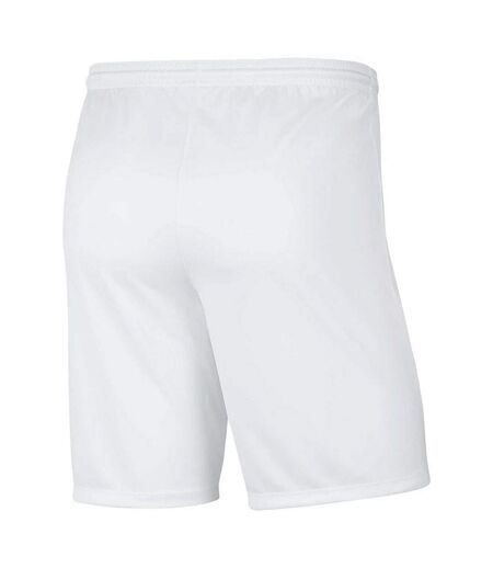 Short De Foot Park Homme Blanc Bleu Nike