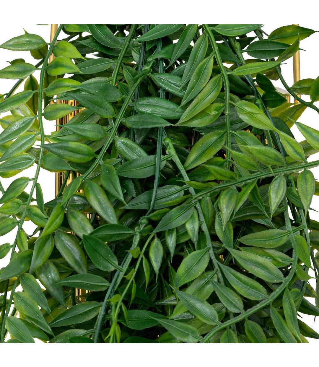 Plante Artificielle à Suspendre Le Collectionneur 82cm Or-2