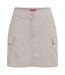 Womens/ladies Nosilife Pro Cargo Skirt Soft Mushroom Craghoppers-2