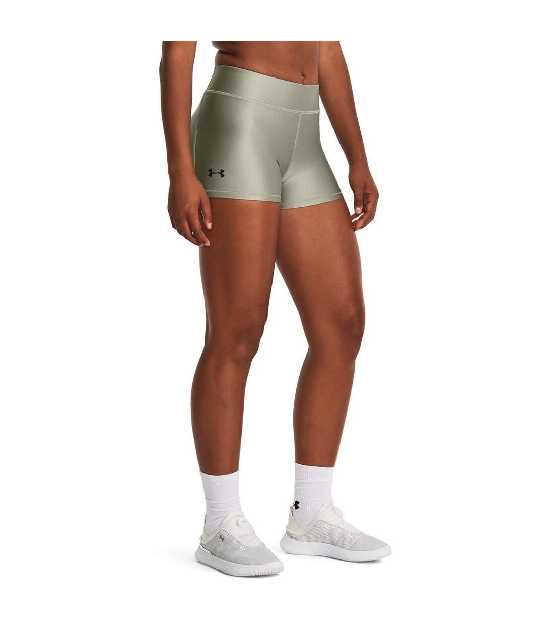 Short Heatgear Femme Vert Under Armour-4