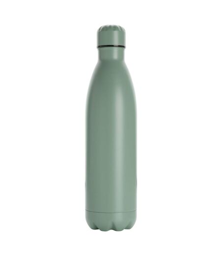 Stainless steel 750ml water bottle one size green XD Collection
