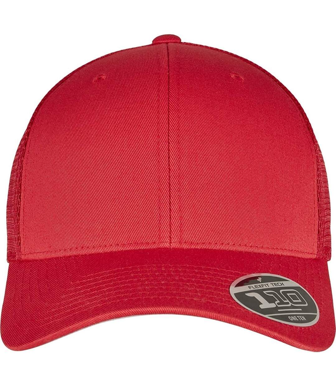 Casquette trucker adulte rouge Flexfit-4