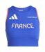 Débardeur France Femme Bleu Vif Adidas-2