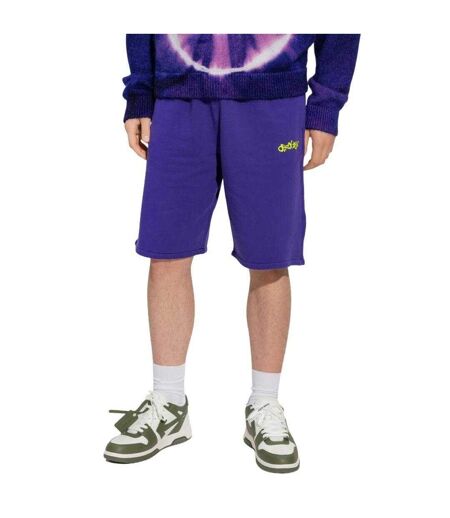 Short De Jogging Motif/style Logo Flèche Adulte Violet Off-White