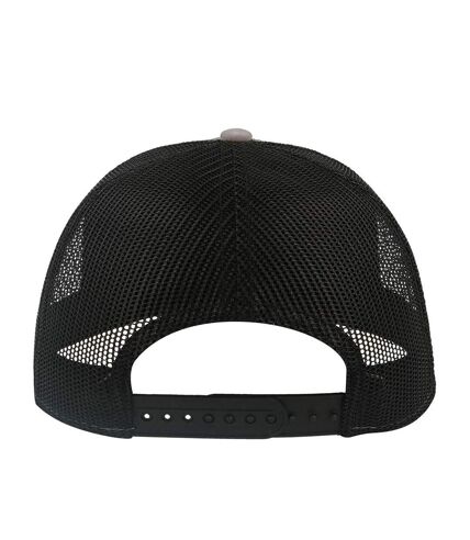 Casquette trucker rapper gris / noir Atlantis